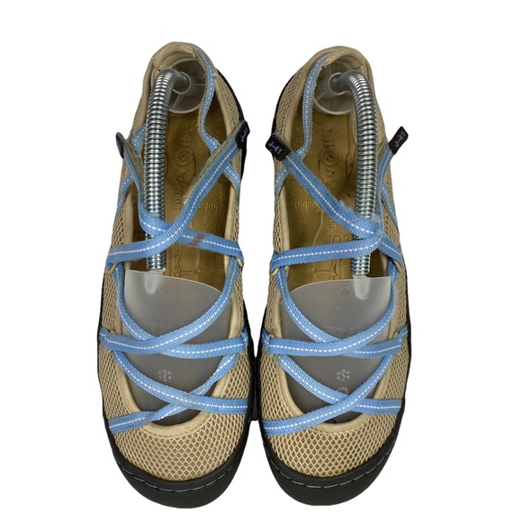 J-41 Jeep Gray Pink Vegan Textile Outdoor Shoes Active Strappy Sandals Size 8 - Picture 7 of 10